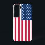 Patriotic American Flag Samsung Galaxy S22 Case<br><div class="desc">USA Flag Samsung Galaxy Cases or iPhone Cases - United States of America - Flag - Patriotic - Independence Day - July 4th - Customizable - Choose / Add Your Unique Text / Color / Image - Make Your Special Gift - Resize and move or remove and add elements /...</div>