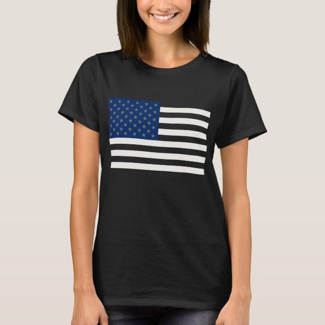Patriotic American Flag T-Shirt (Front)