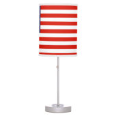 Patriotic American flag table and hang lamps (Front)