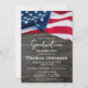 Patriotic American Flag US Military Graduation Invitation | Zazzle