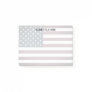 Patriotic American flag watermark Personalized Post-it Notes