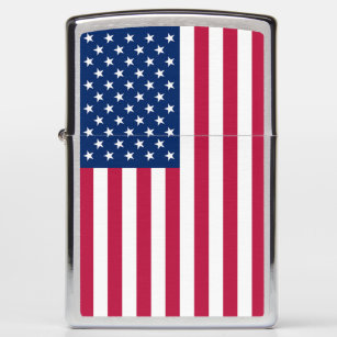 Patriotic American Flag Zippo Lighter