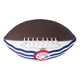 Patriotic american football flag of Cincinnati