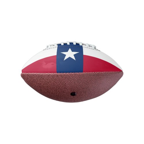 Patriotic american football Texas flag