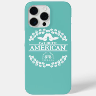 PATRIOTIC AMERICAN GOD FAMILY COUNTRY FREEDOM iPhone 15 PRO MAX CASE