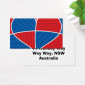 Patriotic American hearts (Desk)