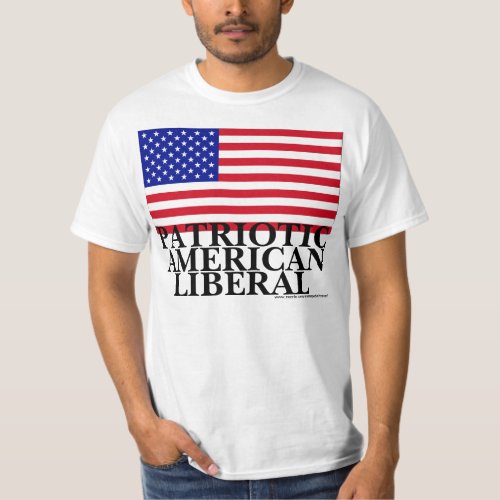 Patriotic American Liberal T_Shirt