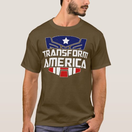 Patriotic American Proud American USA Political El T_Shirt