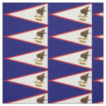 Patriotic American Samoa Flag Fabric