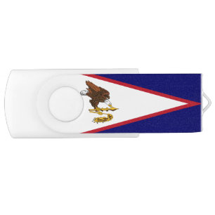 Patriotic American Samoa Flag Flash Drive