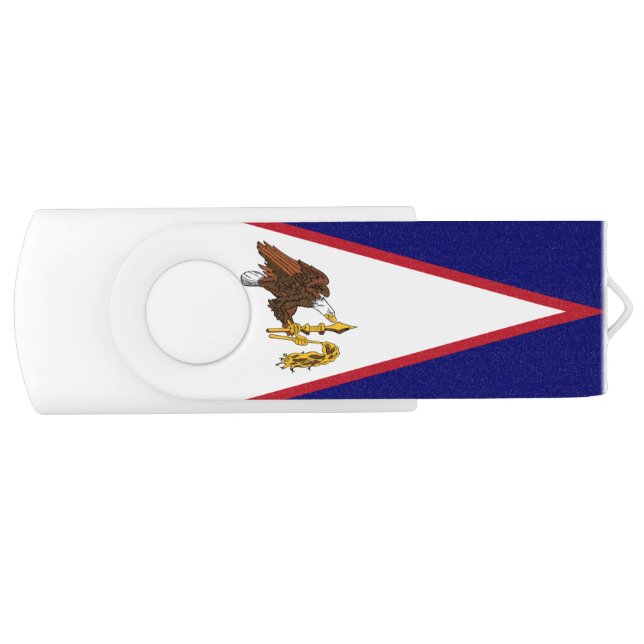 Patriotic American Samoa Flag Flash Drive (Front)