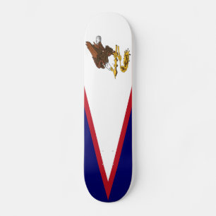 Patriotic American Samoa Flag Skateboard