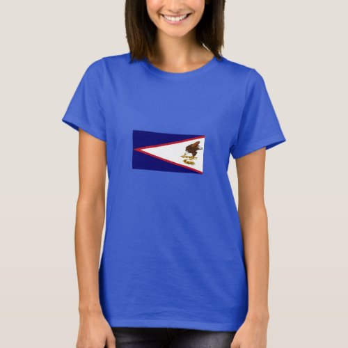 Patriotic American Samoa Flag T_Shirt