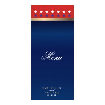 Patriotic American Star - Menu Patriotic American Star - Menu