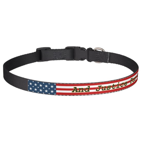 [Patriotic American] Stars N Stripes U.S. Flag Pet Collar