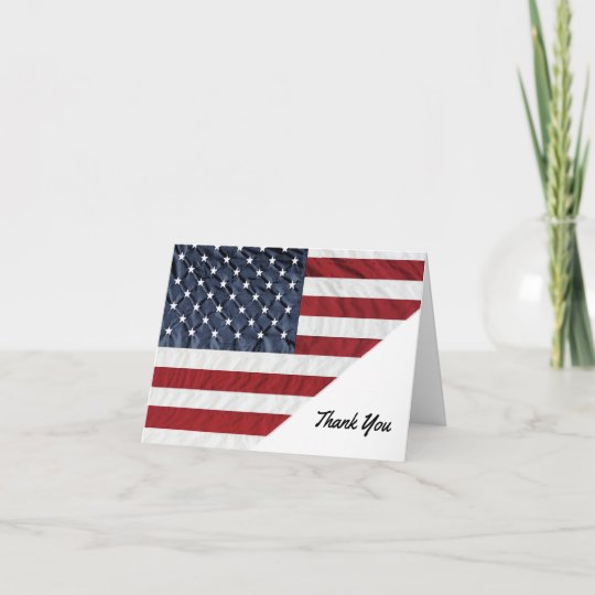 Patriotic American Thank You Cards | Zazzle.com