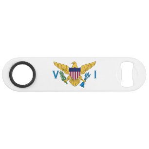 Patriotic American Virgin Islands Flag Bar Key