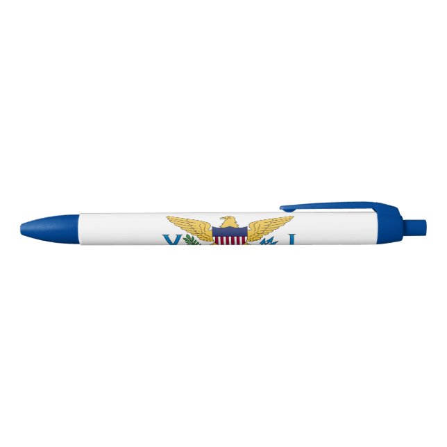 Patriotic American Virgin Islands Flag Pen (Top)