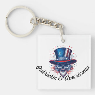 Patriotic & Americana Keychain