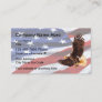 Patriotic Americana Theme Businesscards Business Card