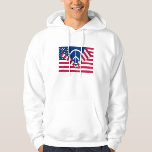 Patriotic AND Pro-Peace Hoodie