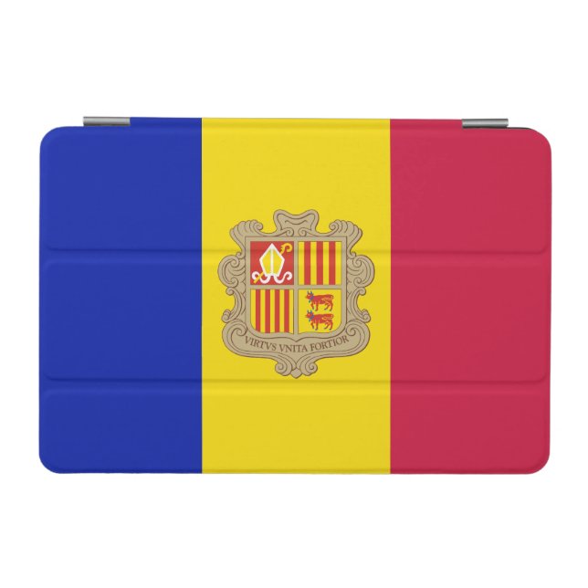 Patriotic Andorra Flag iPad Mini Cover (Horizontal)