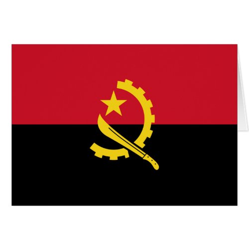 Patriotic Angolan Flag