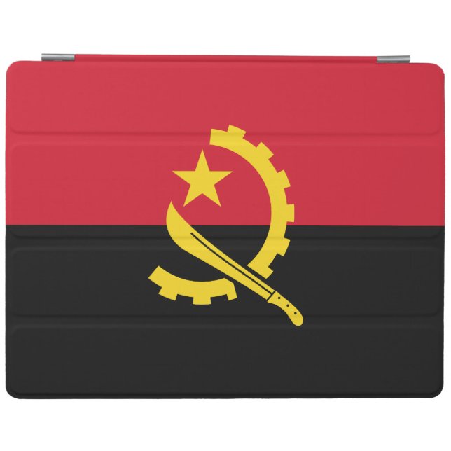Patriotic Angolan Flag iPad Smart Cover (Horizontal)