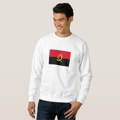 Patriotic Angolan Flag Sweatshirt