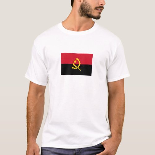 Patriotic Angolan Flag T_Shirt