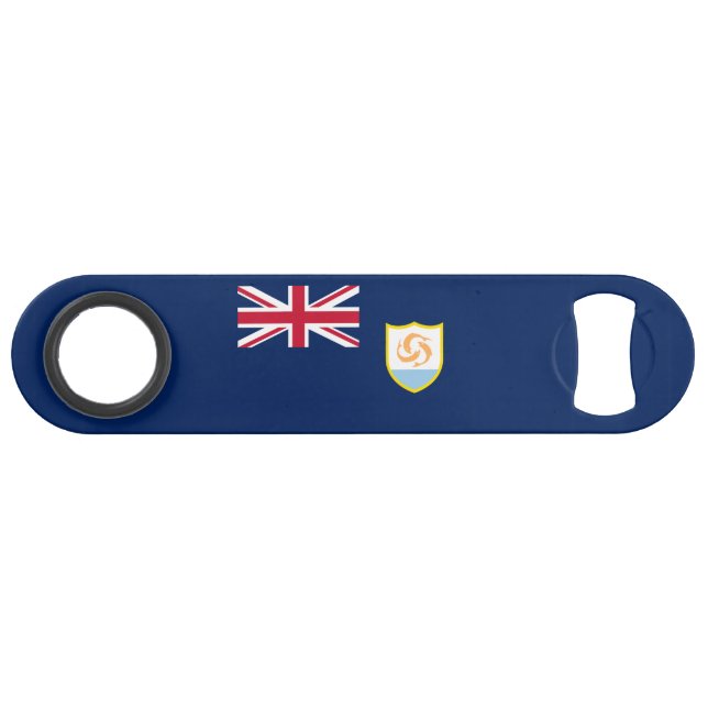 Patriotic Anguilla Flag Bar Key (Front (Horizontal))