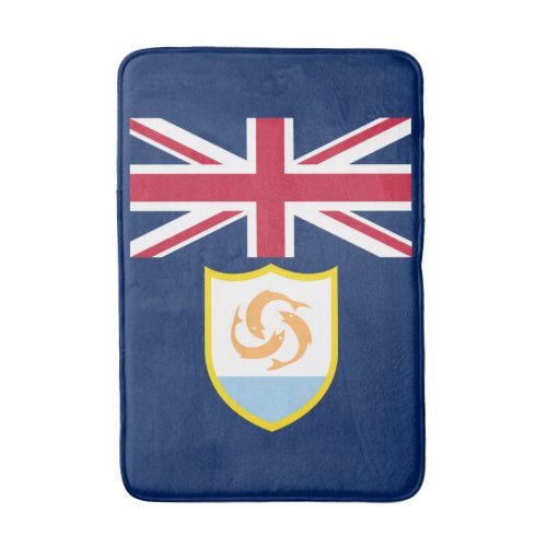 Patriotic Anguilla Flag Bath Mat