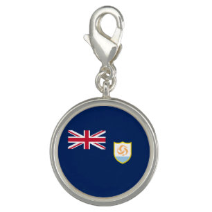 Patriotic Anguilla Flag Charm