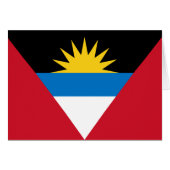 Patriotic Antigua and Barbuda Flag (Front Horizontal)