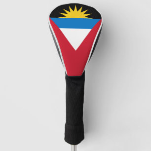 Patriotic Antigua and Barbuda Flag Golf Head Cover