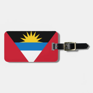 Patriotic Antigua and Barbuda Flag Luggage Tag