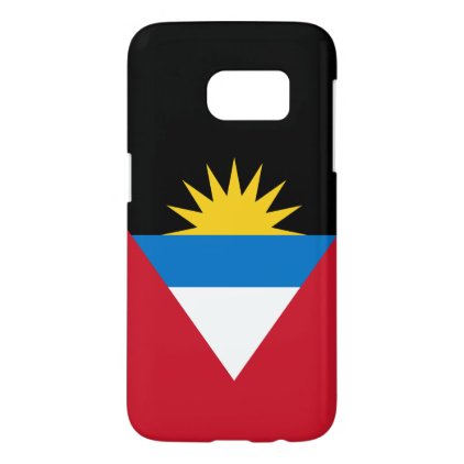 Patriotic Antigua and Barbuda Flag Samsung Galaxy S7 Case