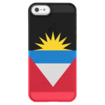 Patriotic Antigua and Barbuda Flag Permafrost iPhone SE/5/5s Case