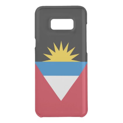 Patriotic Antigua and Barbuda Flag Uncommon Samsung Galaxy S8+ Case