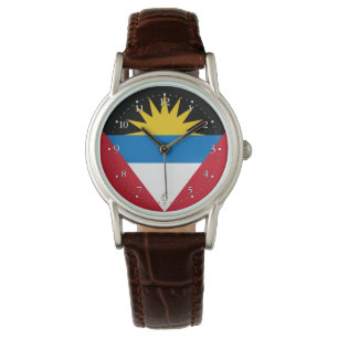 Patriotic Antigua and Barbuda Flag Watch