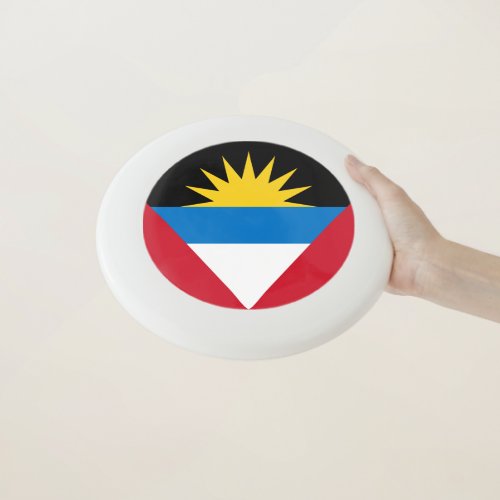 Patriotic Antigua and Barbuda Flag Wham_O Frisbee