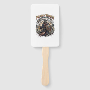 Patriotic Apocalyptic Liberty Reaper Zombie Apocal Hand Fan