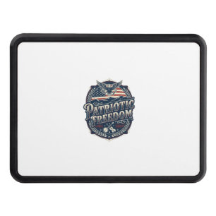 Patriotic Appalachian Heritage Vector Graphic Tee Hitch Cover