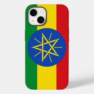 Patriotic Apple 14 Case-Mate, Ethiopia flag Case-Mate iPhone 14 Case