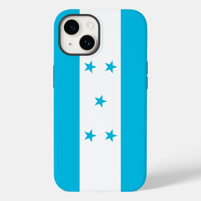 Patriotic Apple 14 Case-Mate, Honduras flag Case-Mate iPhone Case (Back)