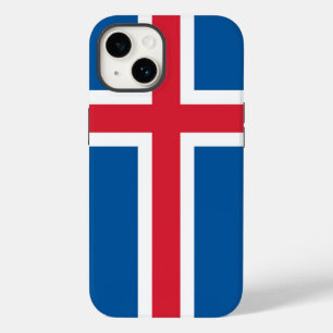 Patriotic Apple 14 Case-Mate, Iceland flag Case-Mate iPhone 14 Case