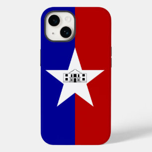 Patriotic Apple Case-Mate 14, San Antonio flag Case-Mate iPhone 14 Case
