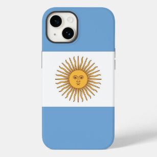 Patriotic Apple Case-Mate, Argentina flag Case-Mat Case-Mate iPhone 14 Case