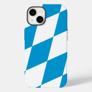Patriotic Apple Case-Mate, Bavaria Flag Case-Mate iPhone 14 Case