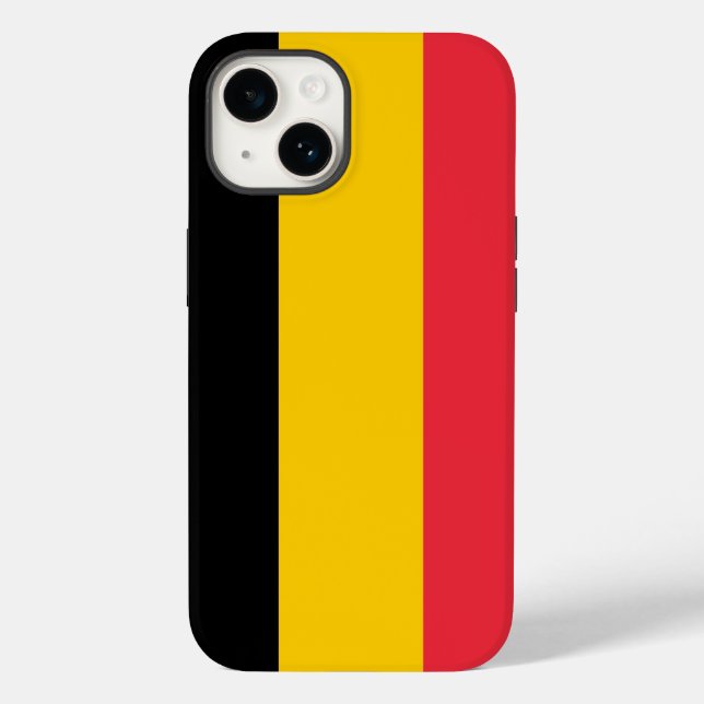 Patriotic Apple Case-Mate, Belgium Flag Case-Mate  Case-Mate iPhone Case (Back)